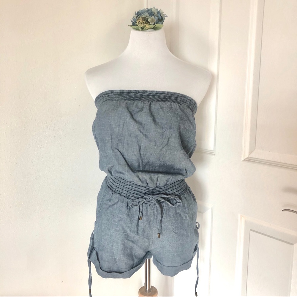 F21 Strapless Romper